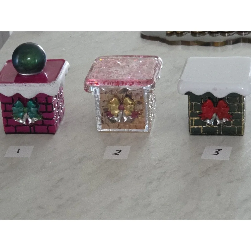 Handmade Resin Christmas Gift‎ Box